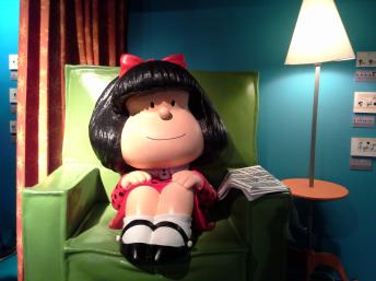 Mafalda tiene su exposición en Angulema.